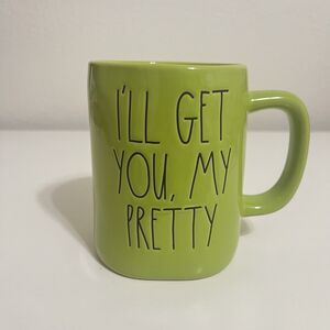 Rae Dunn The Wizard of Oz I'll Get You, My Pretty Wicked Witch Green Mug
